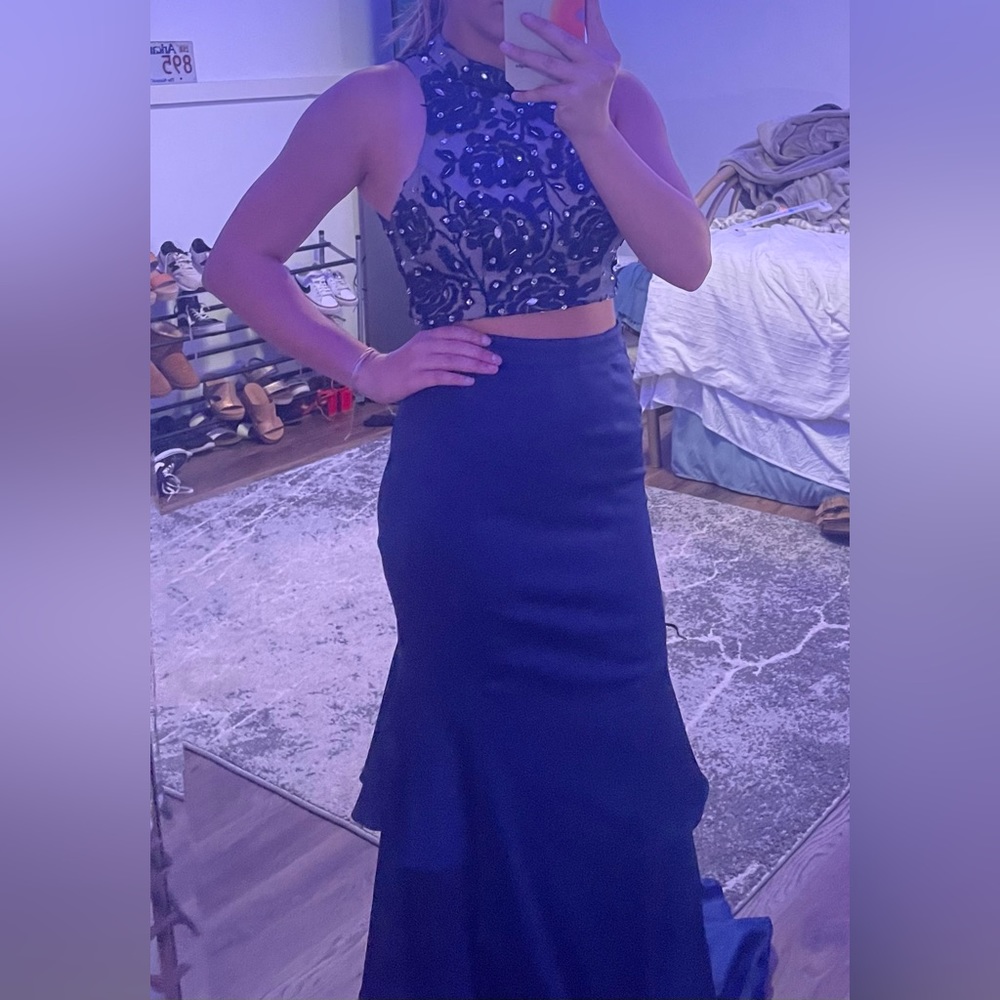 Sequin Hearts prom dress